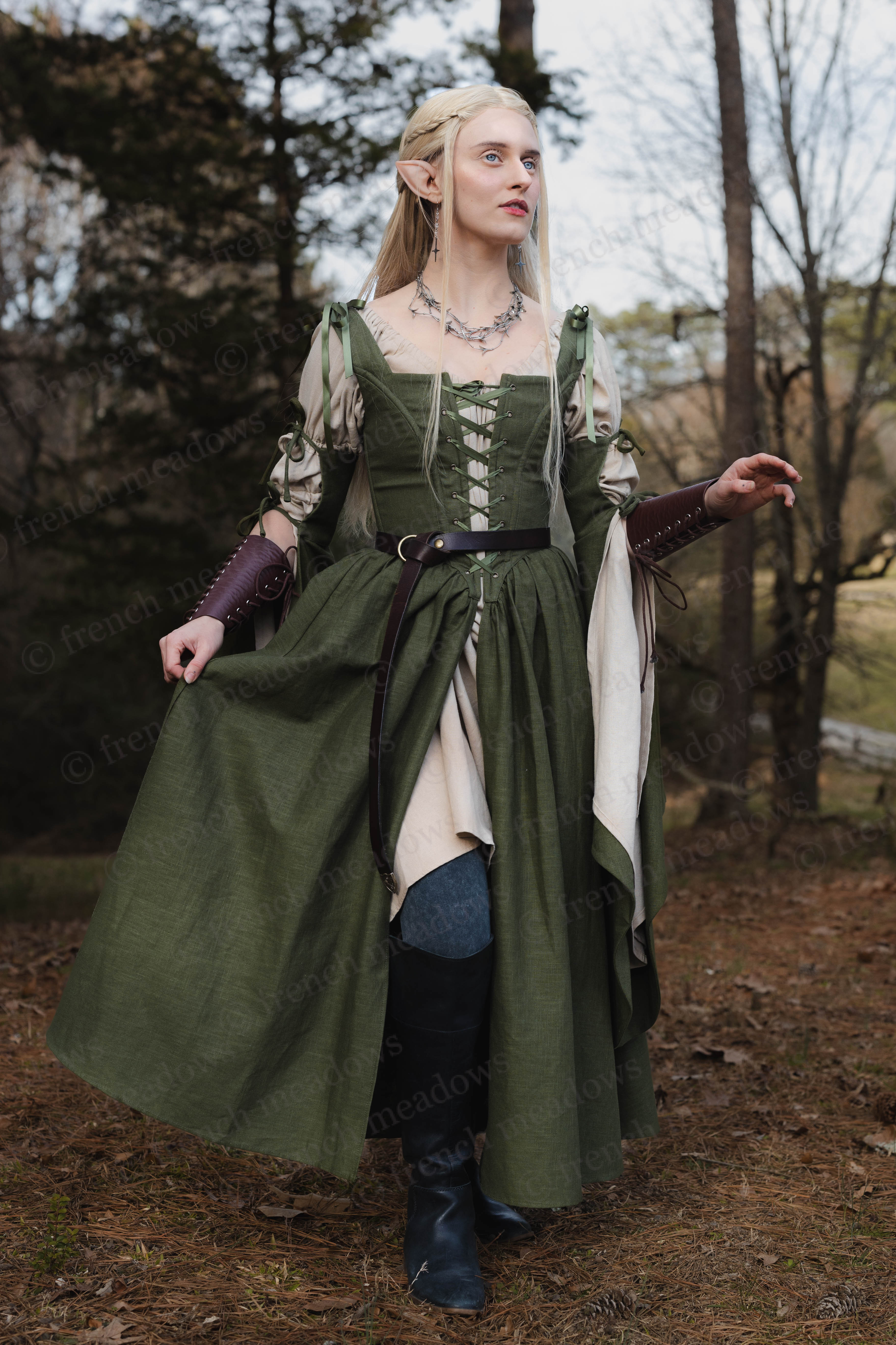 Ivy Green Corset Dress - Image 12